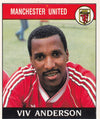 127. VIV ANDERSON - MANCHESTER UNITED