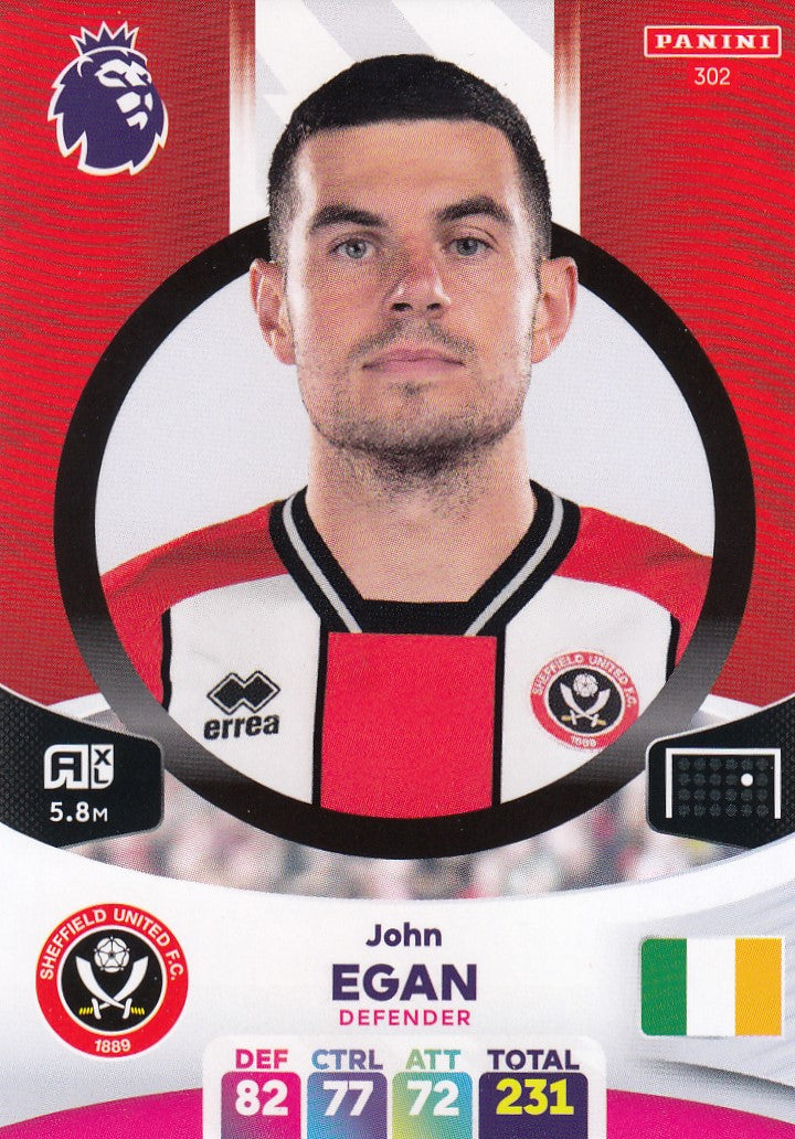 302. JOHN EGAN - SHEFFIELD UNITED
