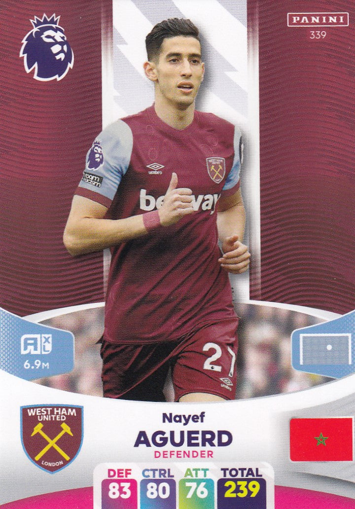 339. NAYEF AGUERD - WEST HAM UNITED