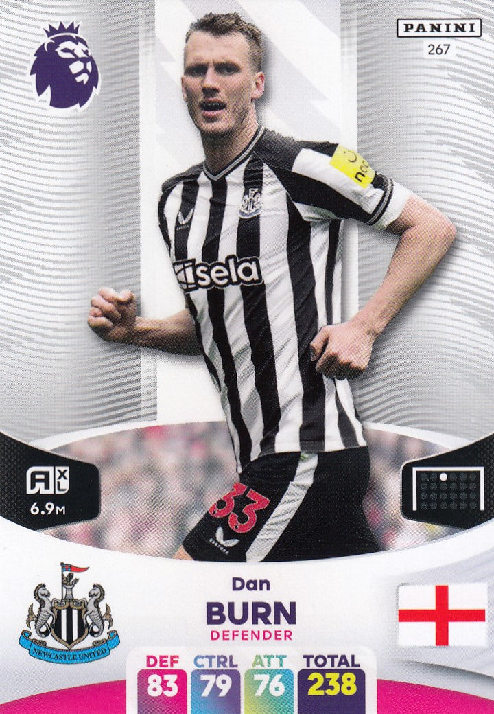 267. DAN BURN - NEWCASTLE UNITED