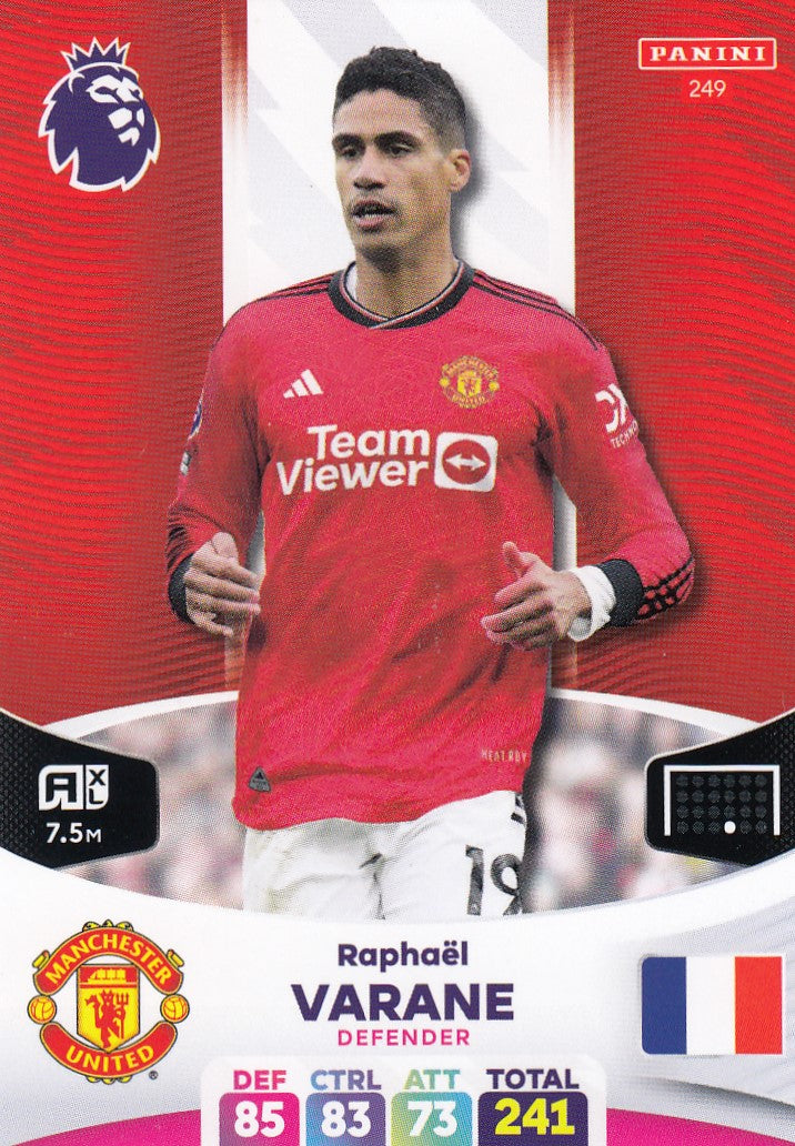 249. RAPHAEL VARANE - MANCHESTER UNITED