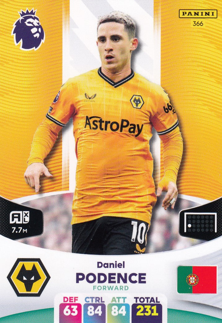 366. DANIEL PODENCE - WOLVERHAMPTON