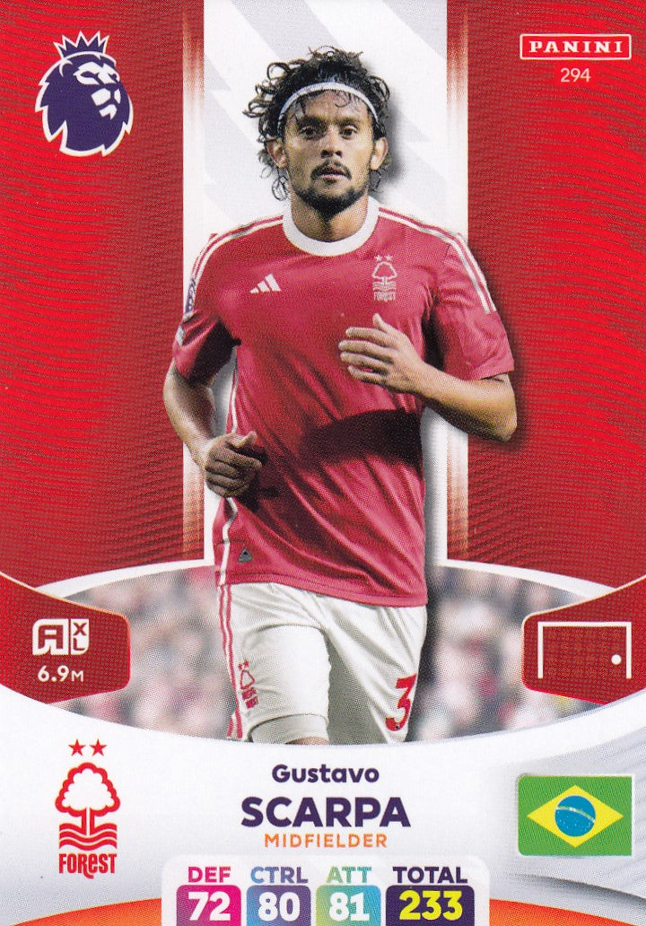 294. GUSTAVO SCARPA - NOTTINGHAM FOREST