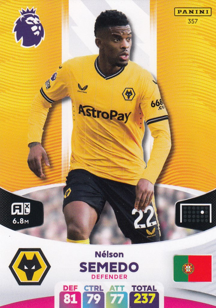 357. NÈLSON SEMEDO - WOLVERHAMPTON