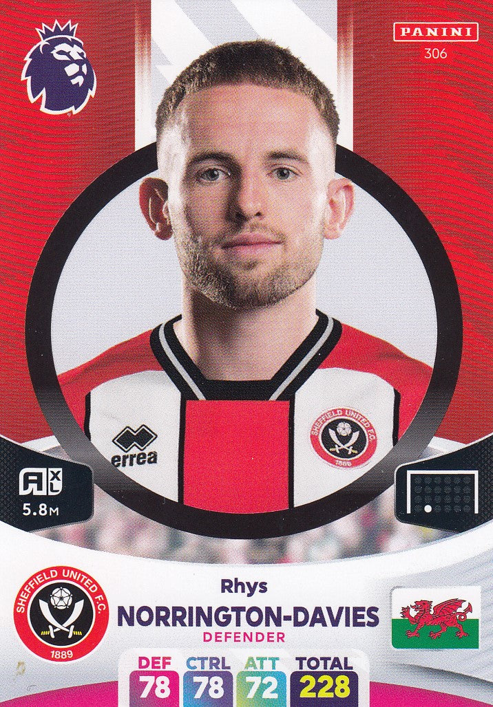 306. RHYS NORRINGTON-DAVIES - SHEFFIELD UNITED