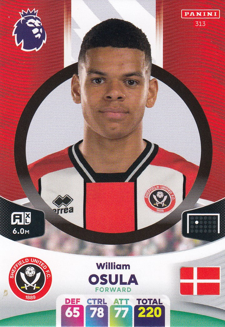 313. WILLIAM OSULA - SHEFFIELD UNITED