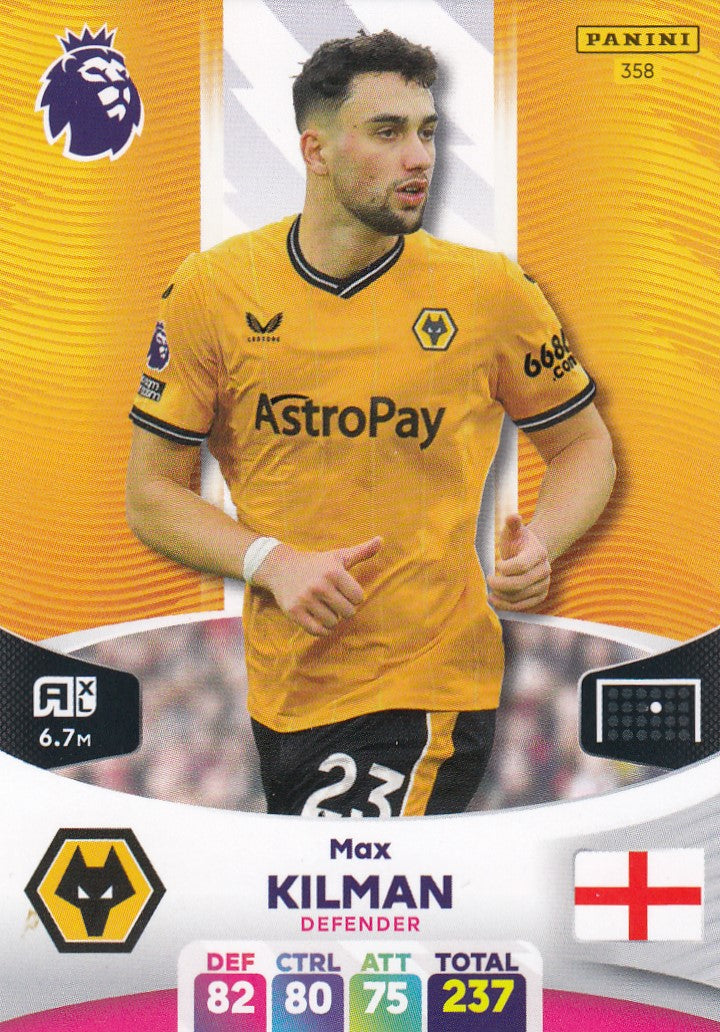 358. MAX KILMAN - WOLVERHAMPTON
