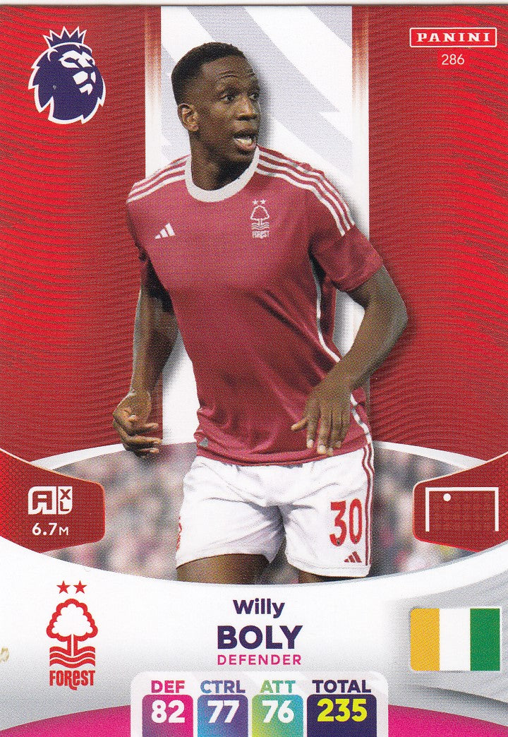 286. WILLY BOLY - NOTTINGHAM FOREST