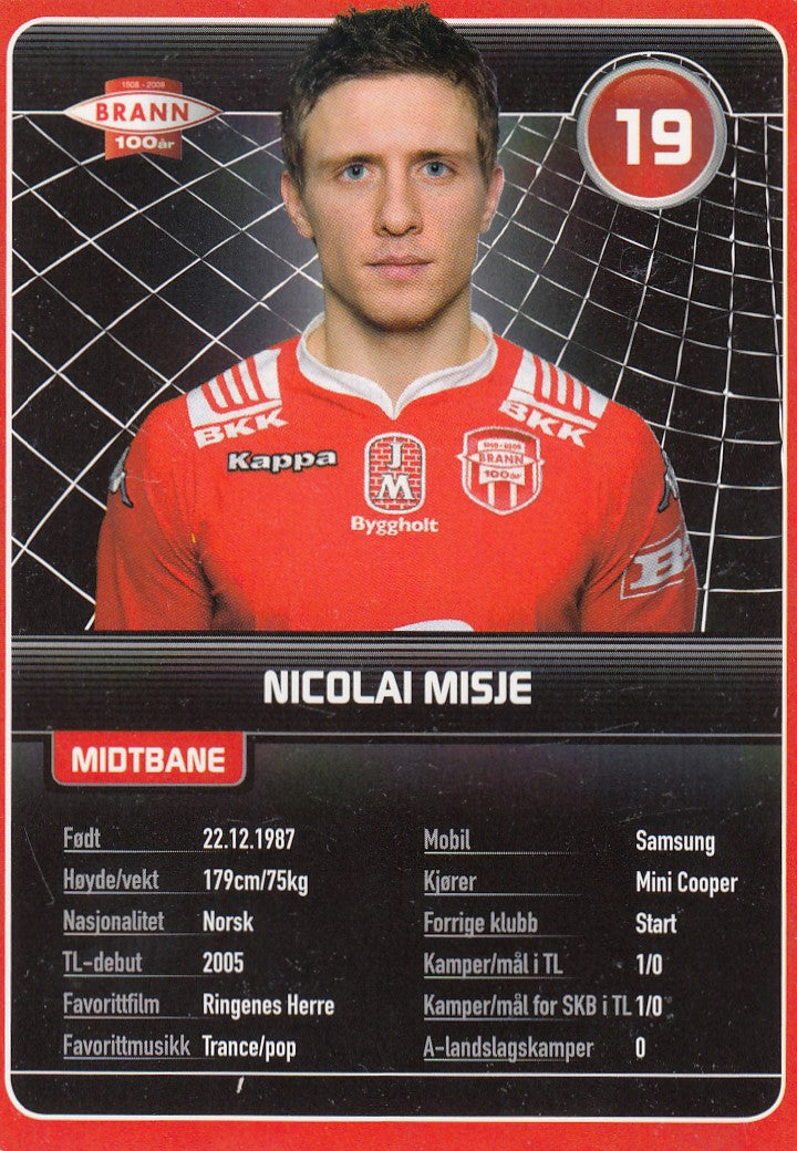 SK BRANN - NICOLAI MISJE