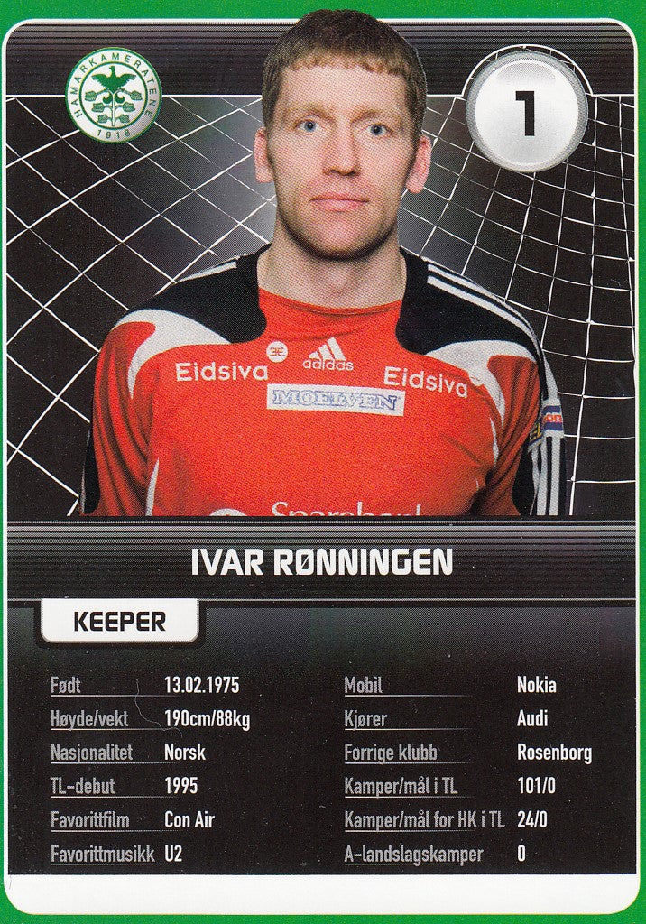 HAM-KAM - IVAR RØNNINGEN