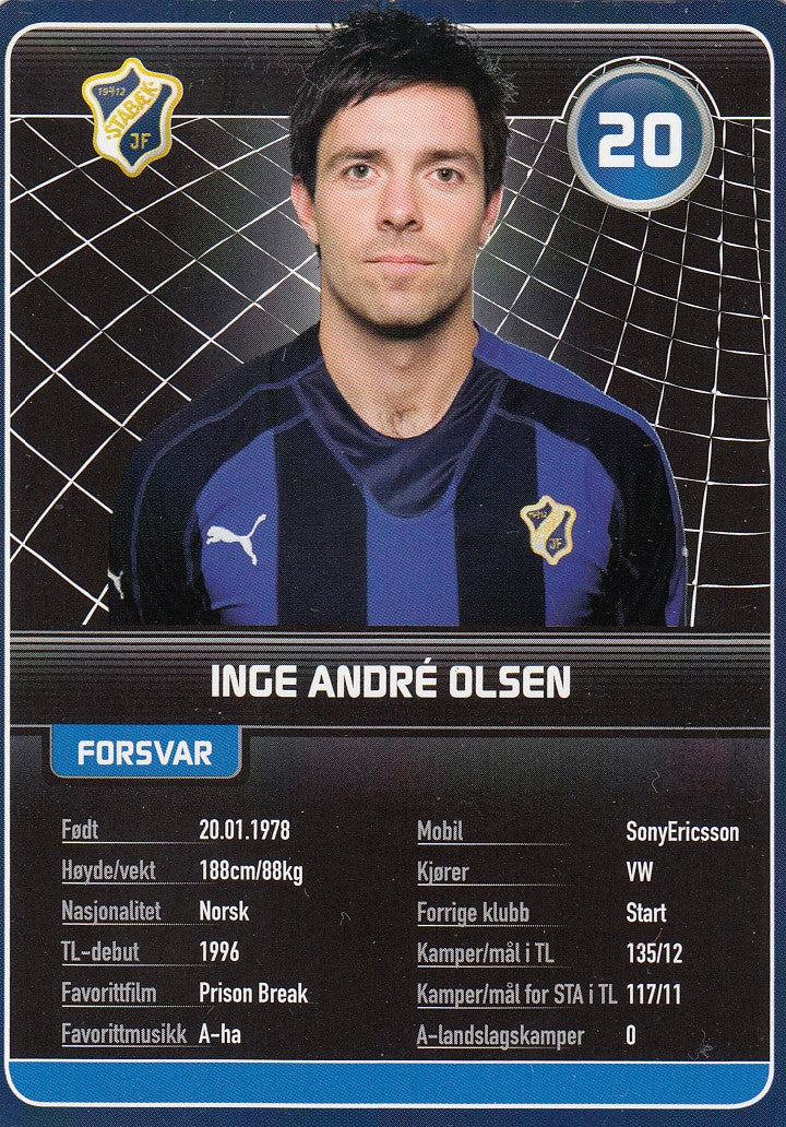 STABÆK FOTBALL - INGE ANDRÈ OLSEN