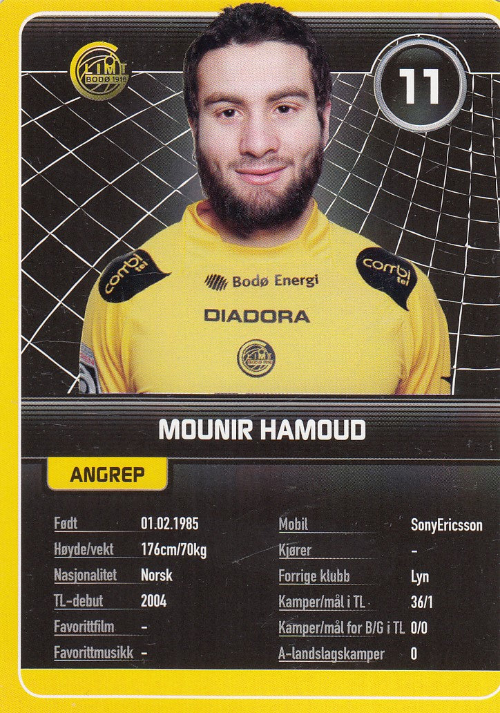 FK BODØ/GLIMT - MOUNIR HAMOUD