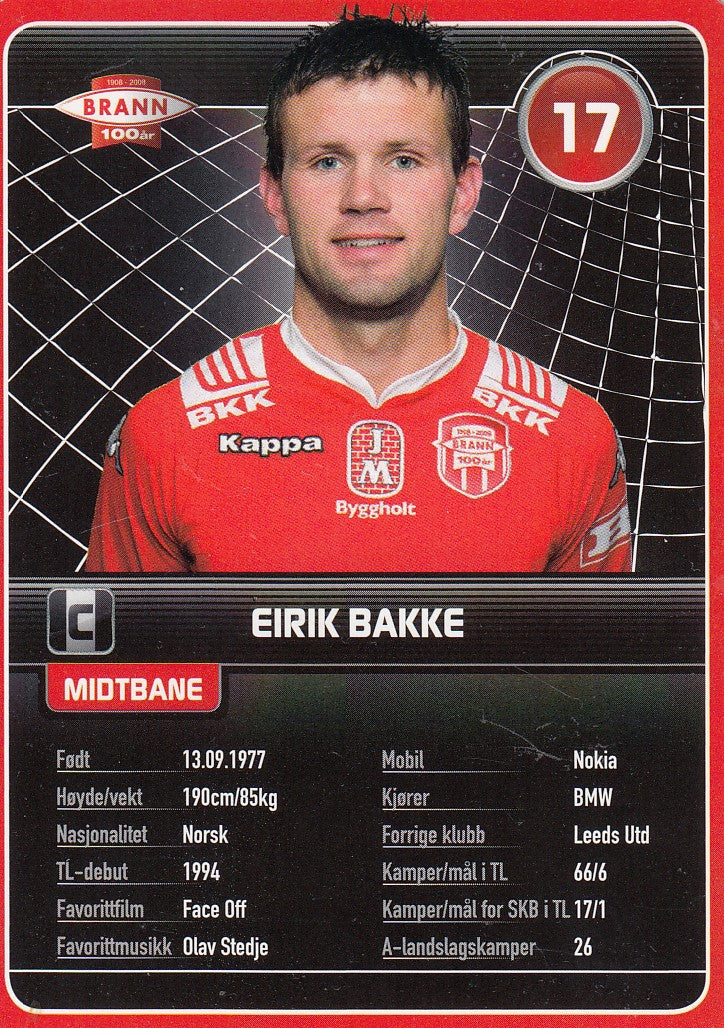 SK BRANN - EIRIK BAKKE