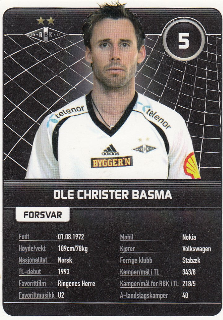 ROSENBORG BK - OLE CHRISTER BASMA
