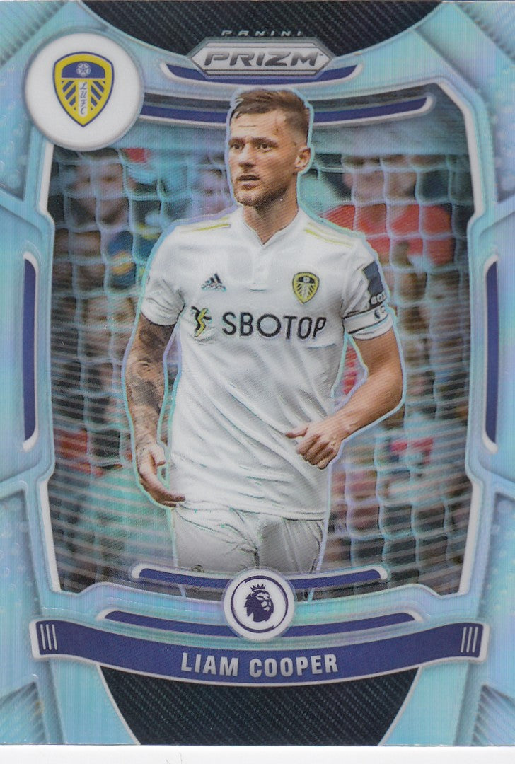 215. LIAM COOPER - LEEDS UNITED - SILVER PRIZM