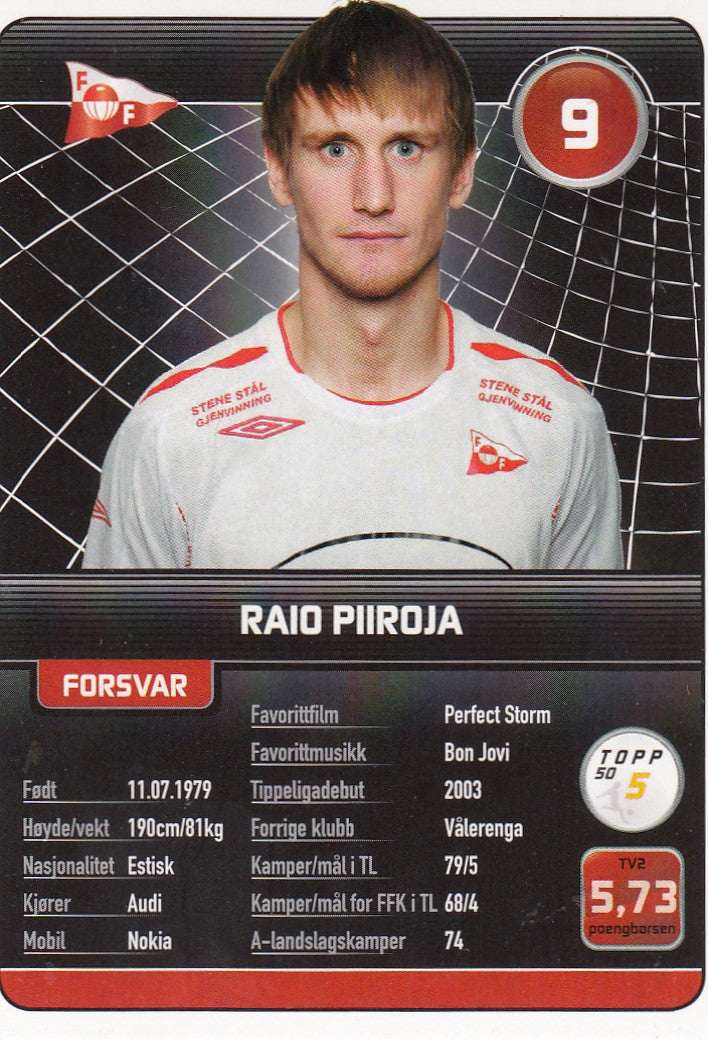 FREDRIKSTAD FK - RAIO PIIROJA