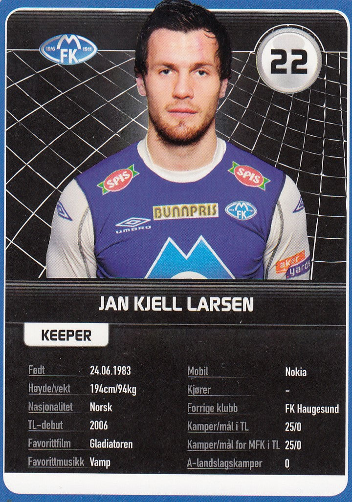 MOLDE FK - JAN KJELL LARSEN
