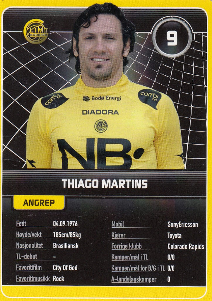 FK BODØ/GLIMT - THIAGO MARTINS