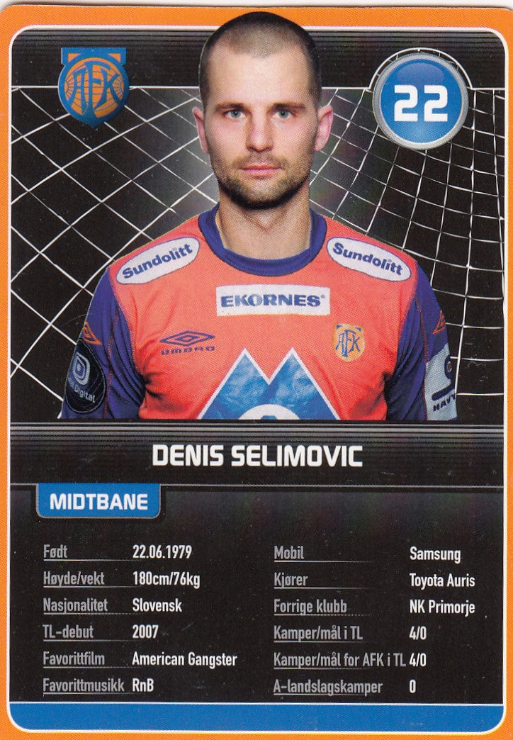 AALESUND FK - DENIS SELIMOVIC