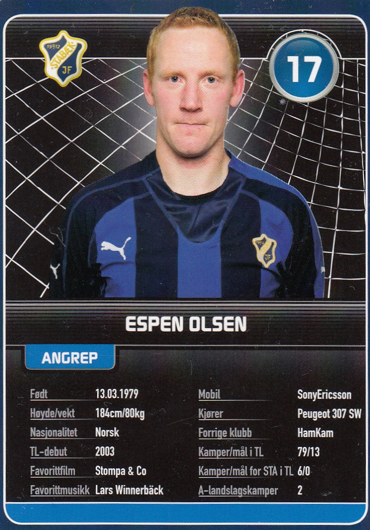 STABÆK FOTBALL - ESPEN OLSEN