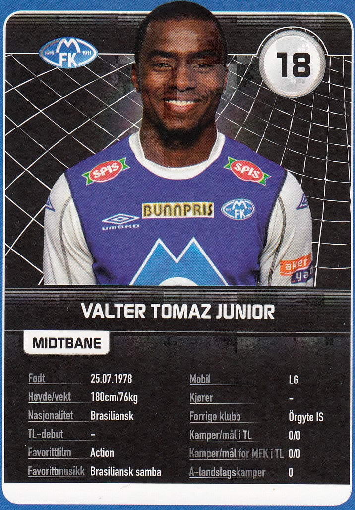 MOLDE FK - VALTER TOMAZ JUNIOR