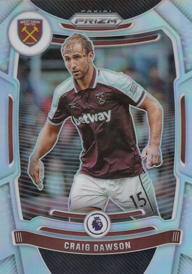 231. CRAIG DAWSON - WEST HAM UNITED - SILVER PRIZM