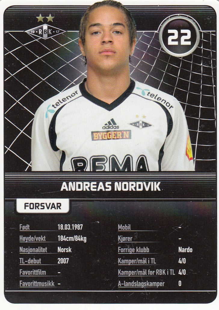 ROSENBORG BK - ANDREAS NORDVIK