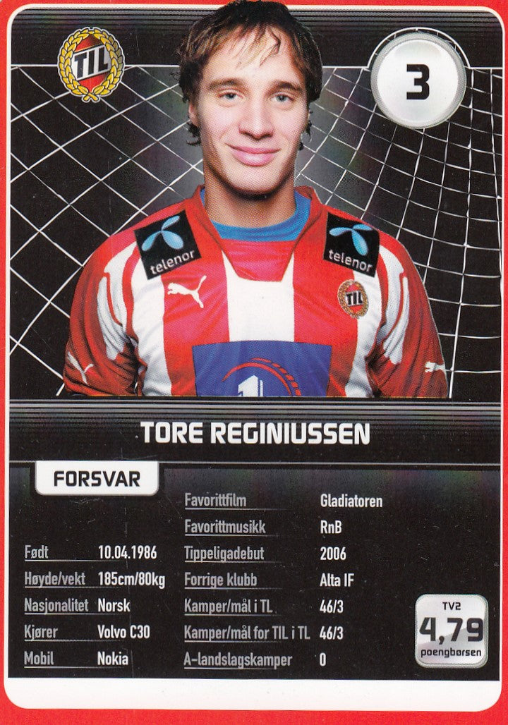 TROMSØ IL - TORE REGINIUSSEN
