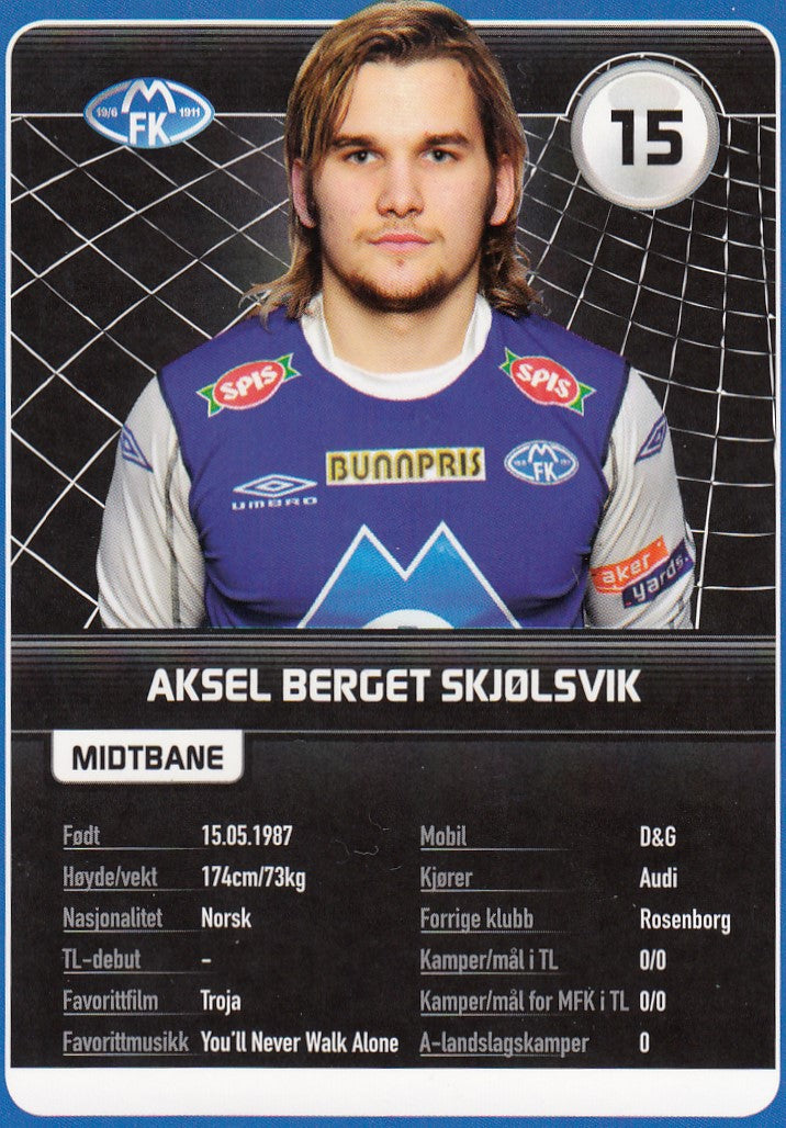 MOLDE FK - AKSEL BERGET SKJØLSVIK