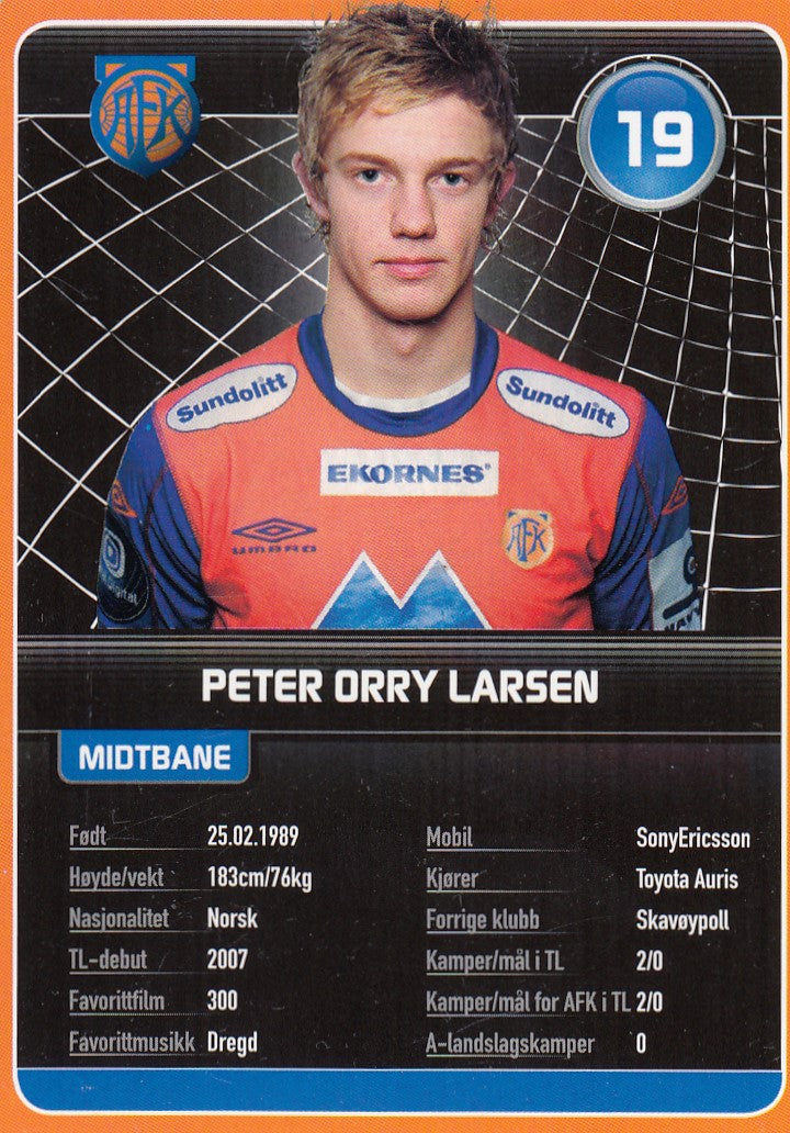 AALESUND FK - PETER ORRY LARSEN