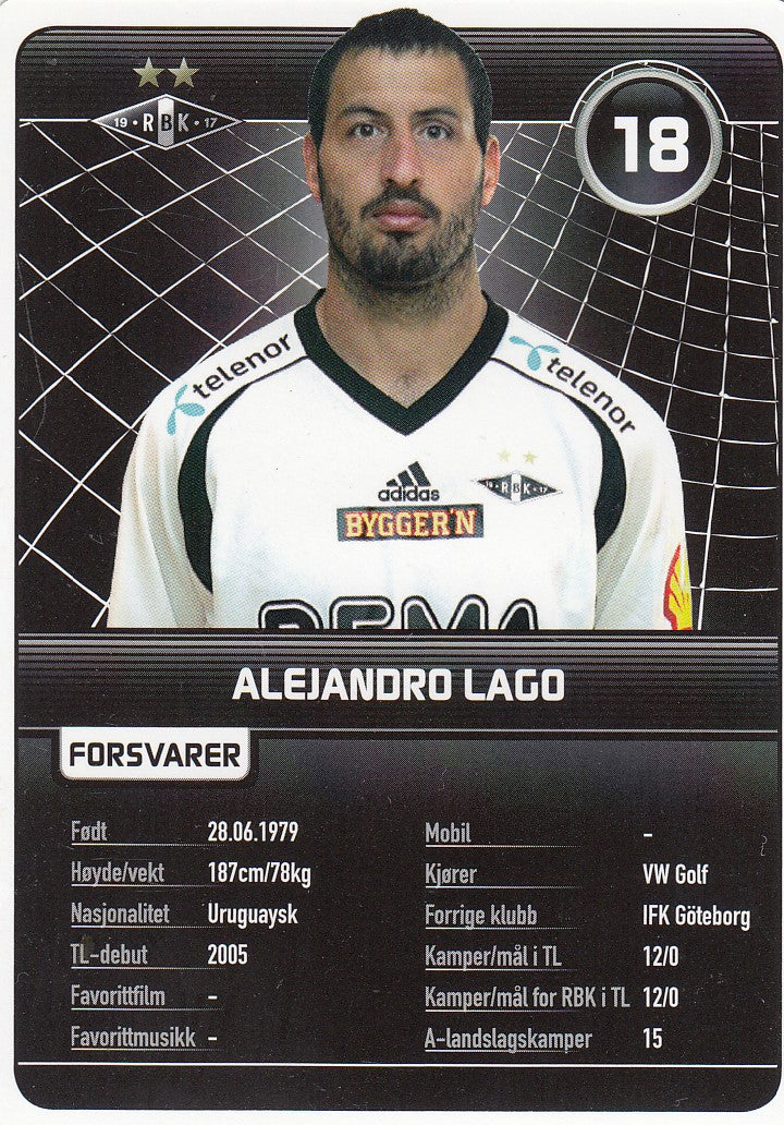 ROSENBORG BK - ALEJANDRO LAGO