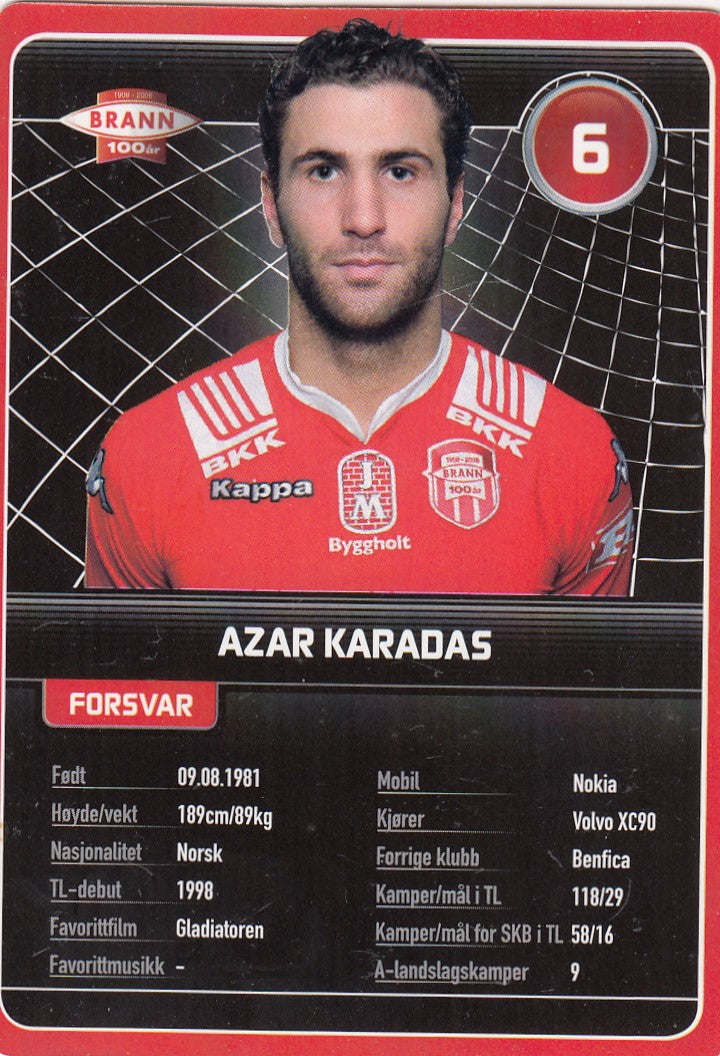 SK BRANN - AZAR KARADAS