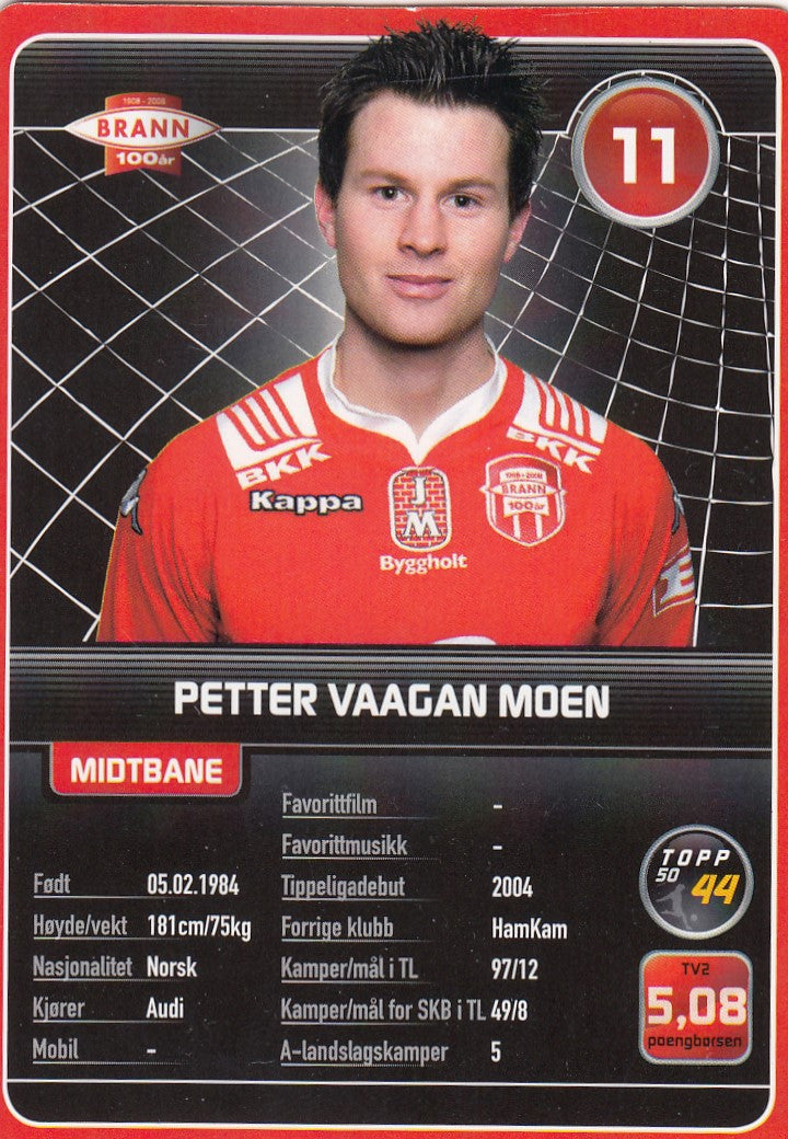 SK BRANN - PETTER VAAGAN MOEN