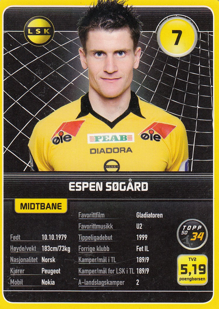 LILLESTRØM SK - ESPEN SØGÅRD