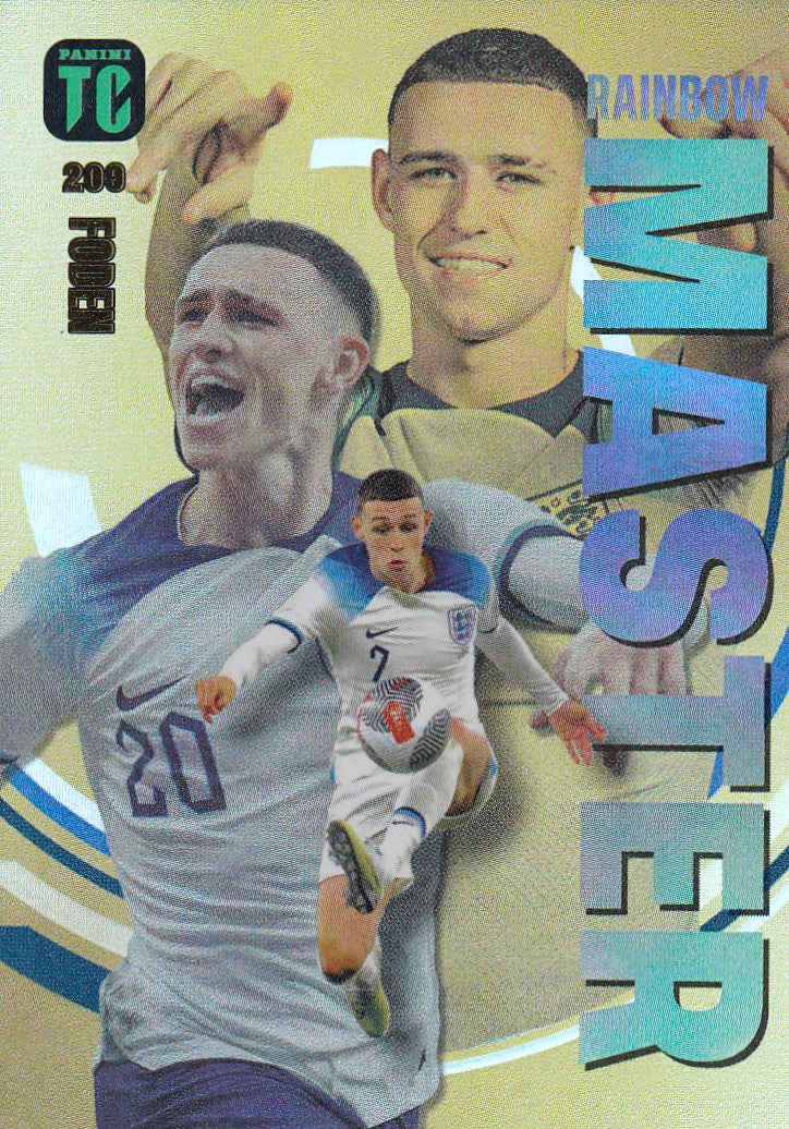 209. PHIL FODEN - ENGLAND - RAINBOW MASTER