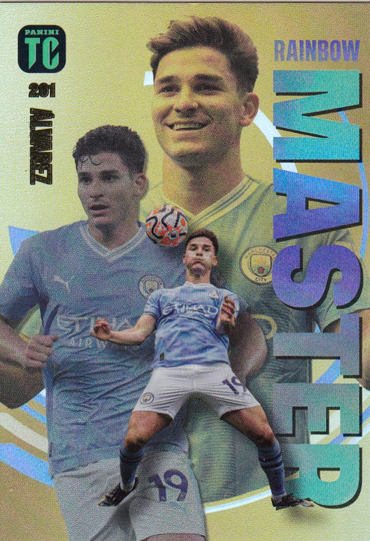 201. JULIÀN ÀLVAREZ - MANCHESTER CITY - RAINBOW MASTER