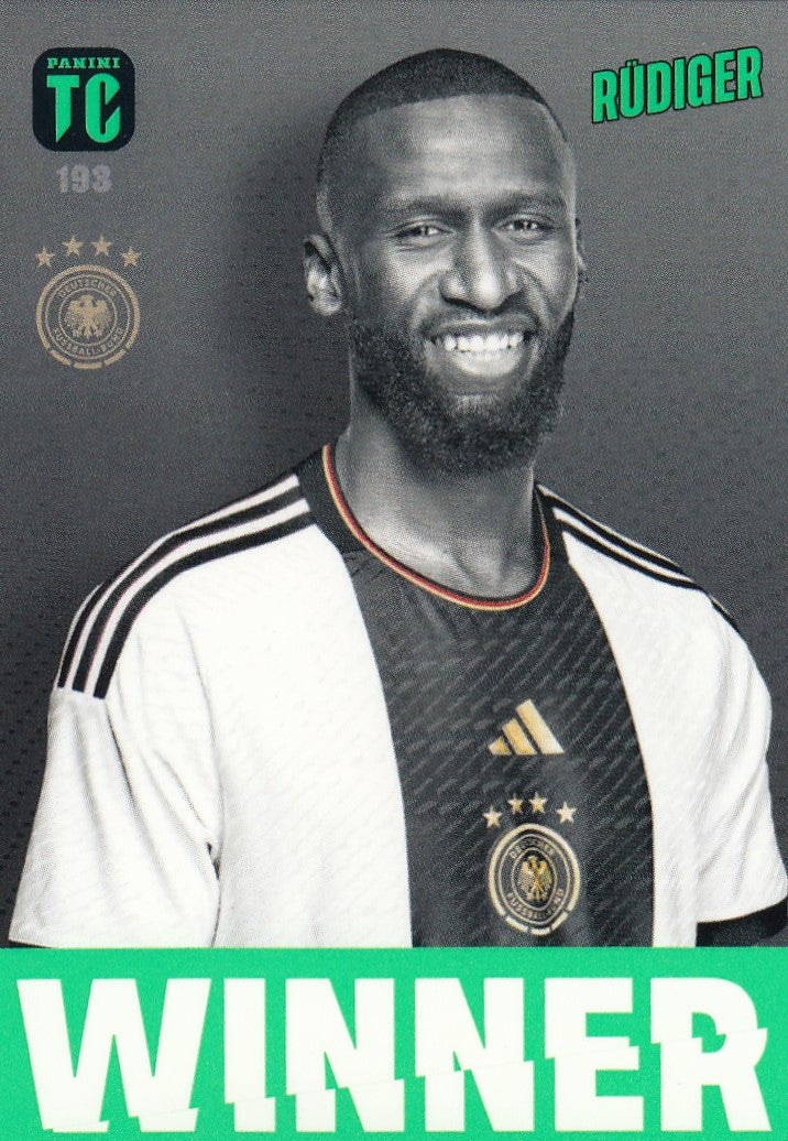 193. ANTONIO RUDIGER - GERMANY - WINNER