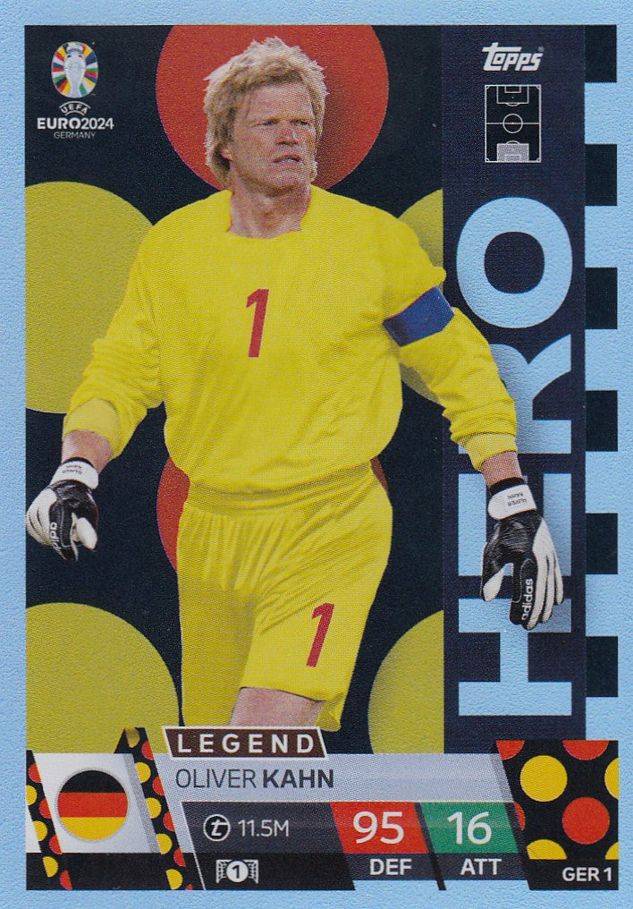 GER.01 - OLIVER KAHN - GERMANY - LEGEND - HERO
