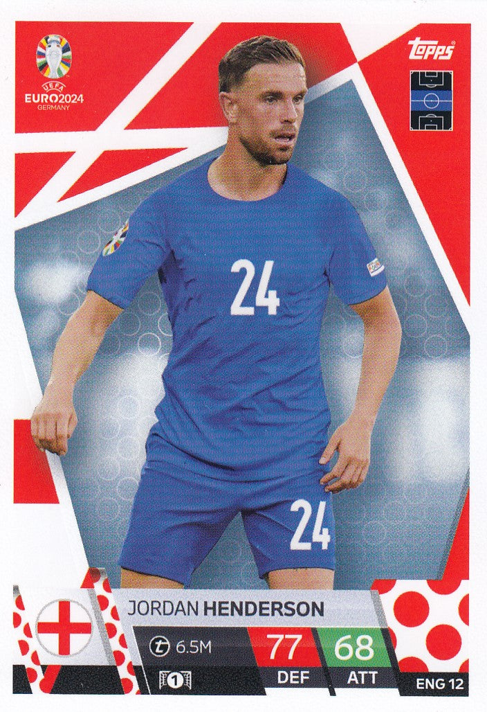 ENG.12 - JORDAN HENDERSON - ENGLAND