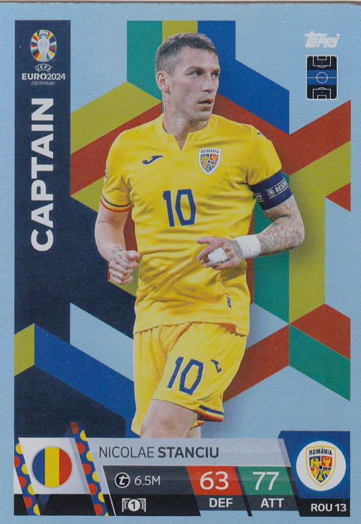 ROU.13 - NICOLAE STANCIU - ROMANIA - CAPTAIN
