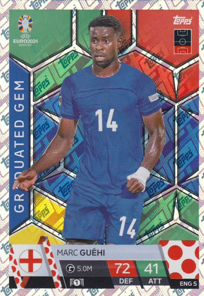 ENG.05 - MARC GUÈHI - ENGLAND - GRADUATED GEM