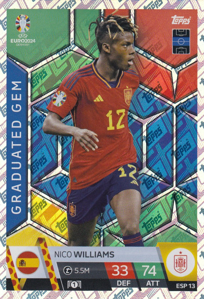 ESP.13 - NICO WILLIAMS - SPAIN - GRADUATED GEM