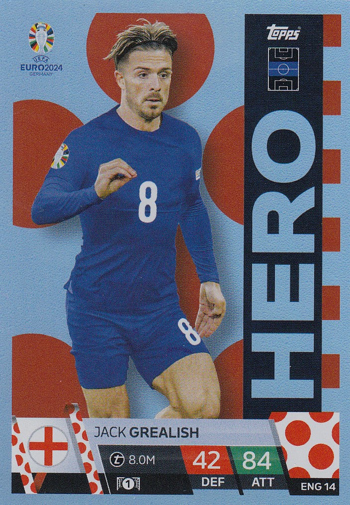 ENG.14 - JACK GREALISH - ENGLAND - HERO