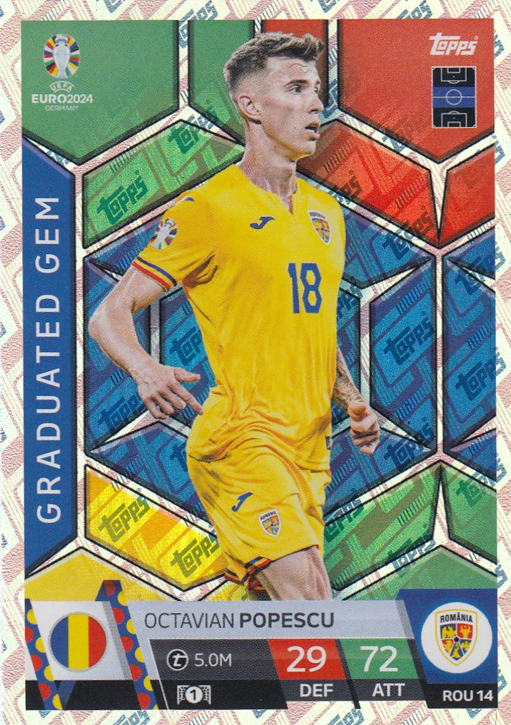ROU.14 - OCTAVIAN POPESCU - ROMANIA - GRADUATED GEM