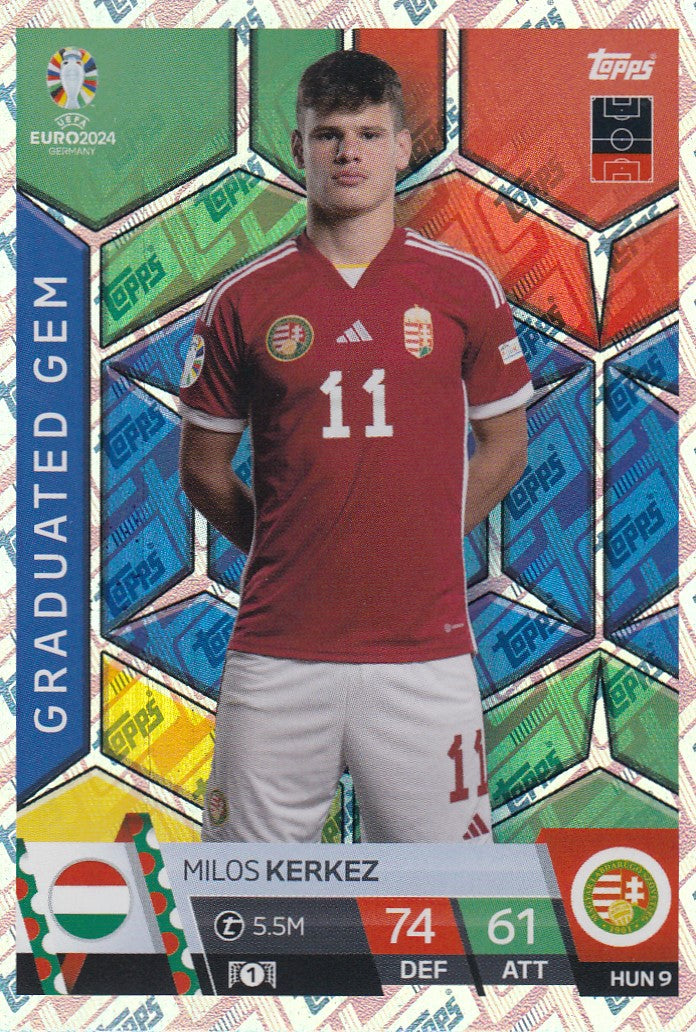 HUN.09 - MILOS KERKEZ - HUNGARY - GRADUATED GEM