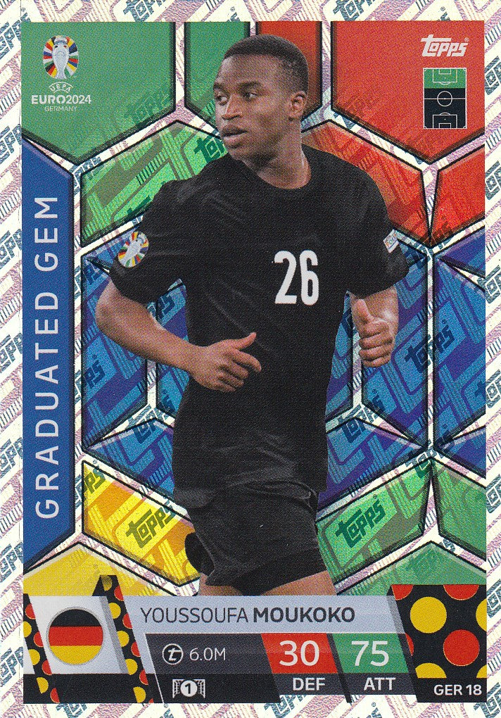 GER.18 - YOUSSOUFA MOUKOKO - GERMANY - GRADUATED GEM