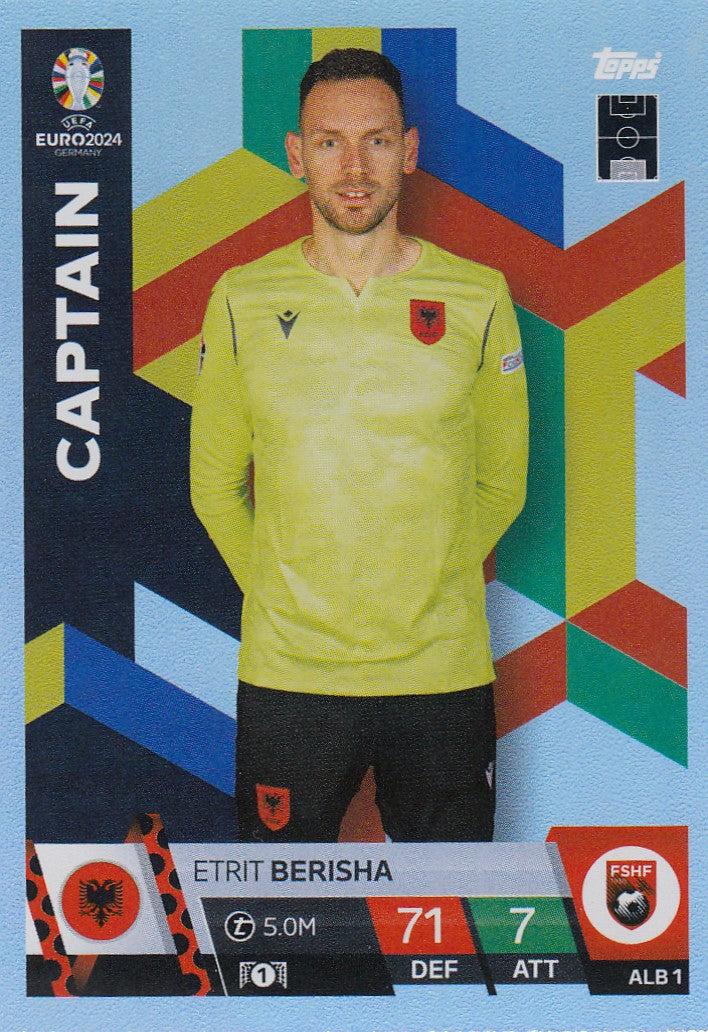 ALB.01 - ETRIT BERISHA - ALBANIA - CAPTAIN