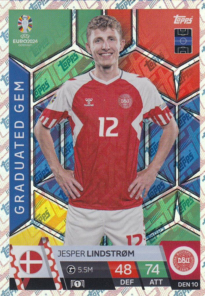 DEN.10 - JESPER LINDSTRØM - DENMARK - GRADUATED GEM