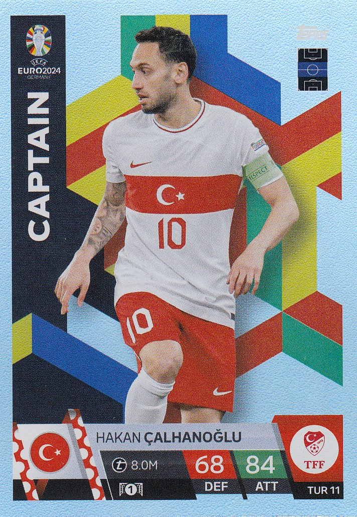 TUR.11 - HAKAN CALHANOGLU - TURKEY - CAPTAIN