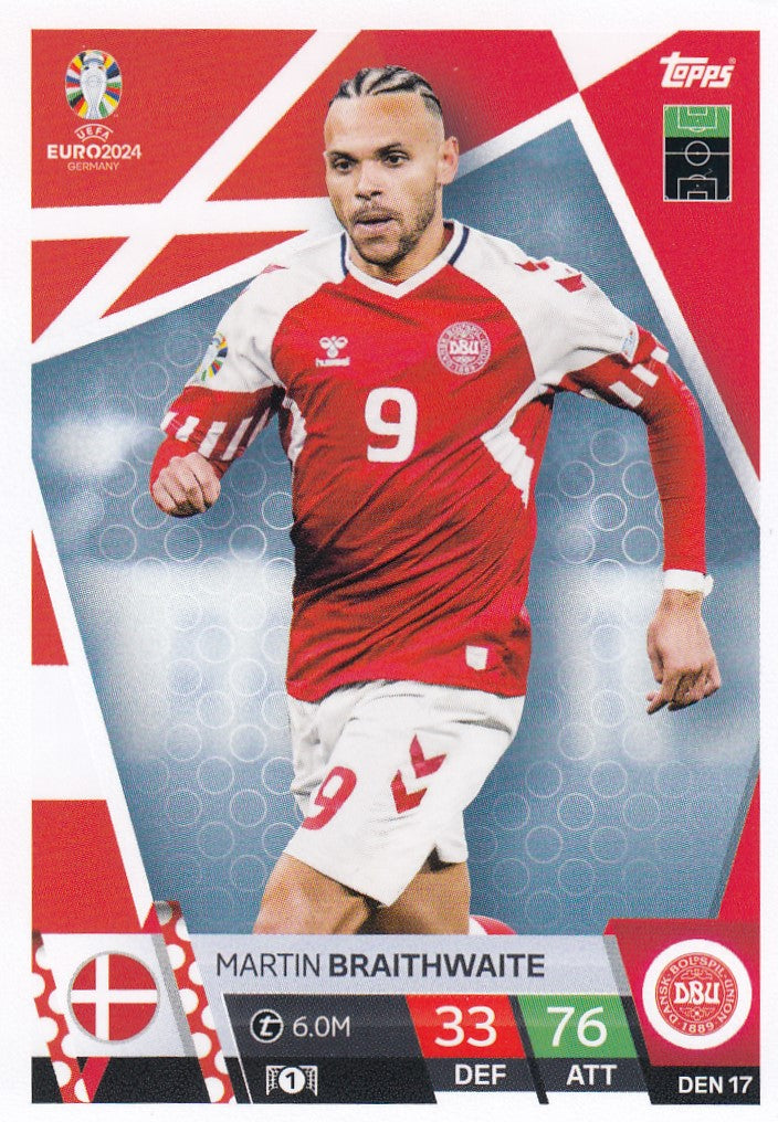 DEN.17 - MARTIN BRAITHWAITE - DENMARK